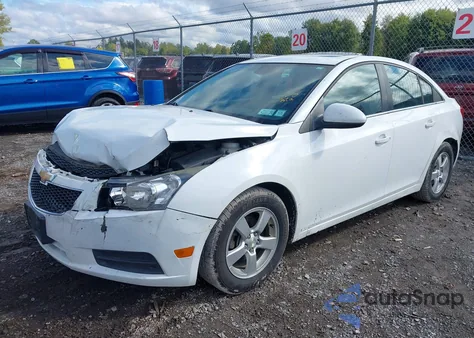 2014 Chevrolet Cruze 1Lt Auto z USA, uszkodzony, nr VIN 1G1PC5SB7E7203928